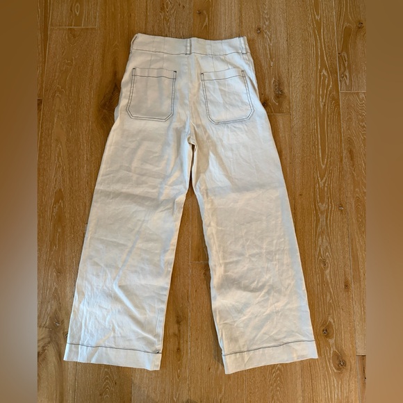 Maeve Cream Colette Trousers - Picture 5 of 5